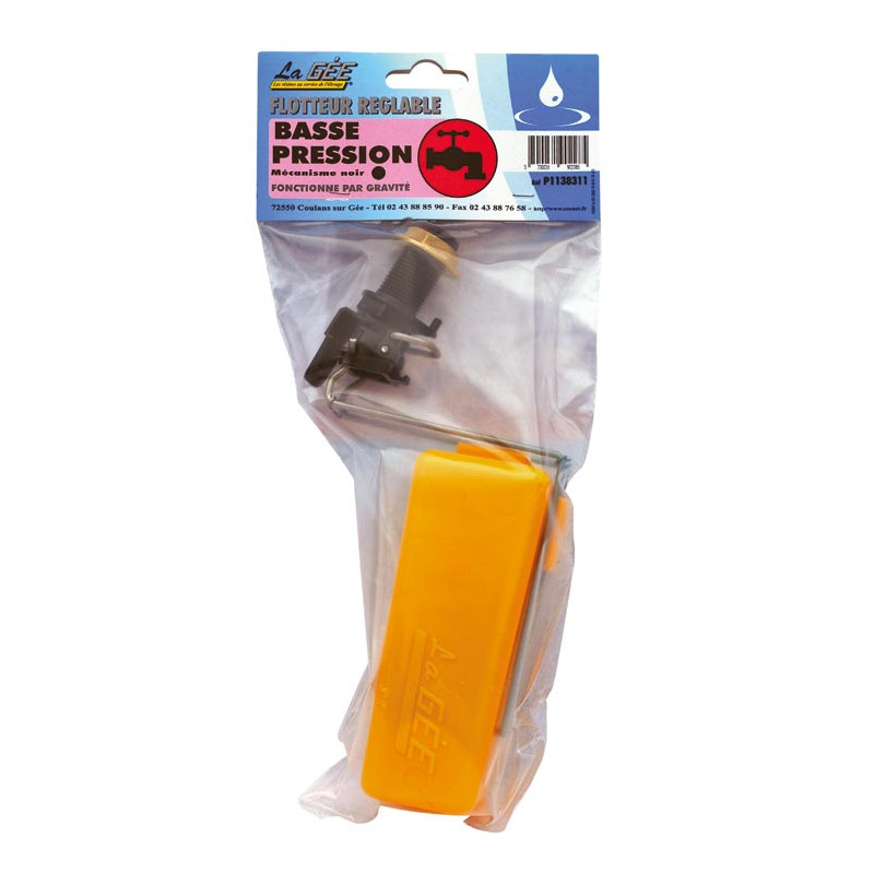 Low pressure float valve tap Low pressure float valve tap