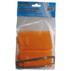 Double float valve for float valve tap