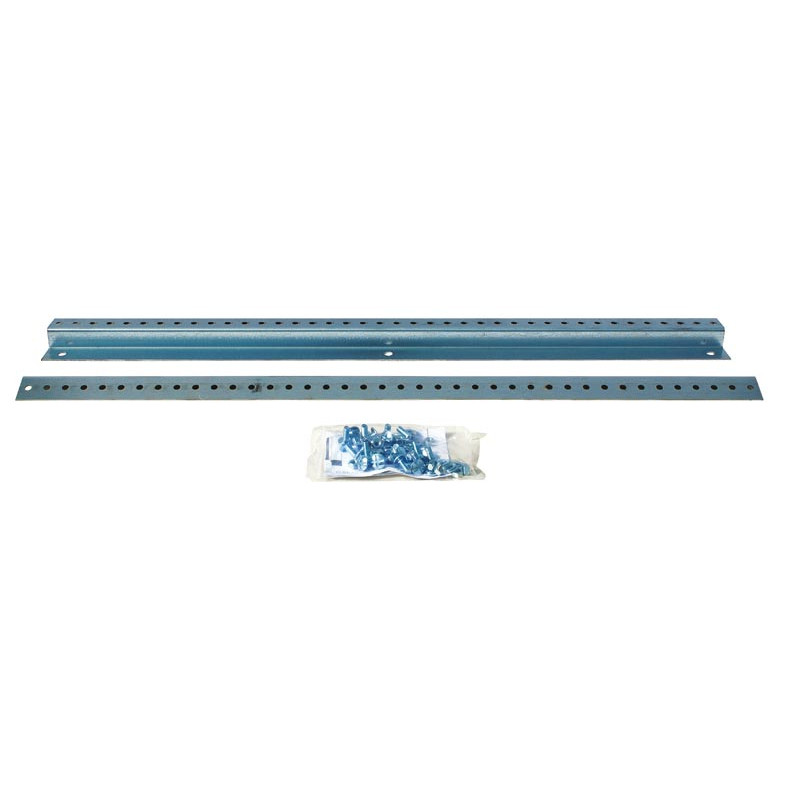 Fastener bar for PVC strip curtains