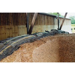 Reinforced silage gravel bag