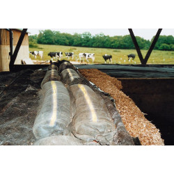 Reinforced silage gravel bag