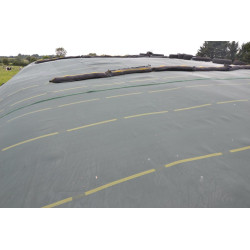 Reinforced silage gravel bag