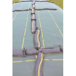 Reinforced silage gravel bag