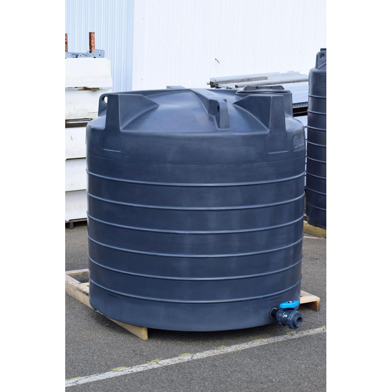 Vertical above-ground storage tank ø 1,95 m - 5000 L