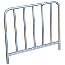 Fodder and straw load retainer grill