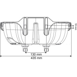 POLYFAST PLUS PF6 drinker WITH ANTI-SPILL RIM