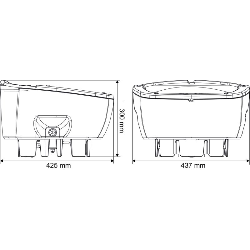 Non-heating POLYSPRING II constant level drinker Non-heating POLYSPRING II constant level drinker