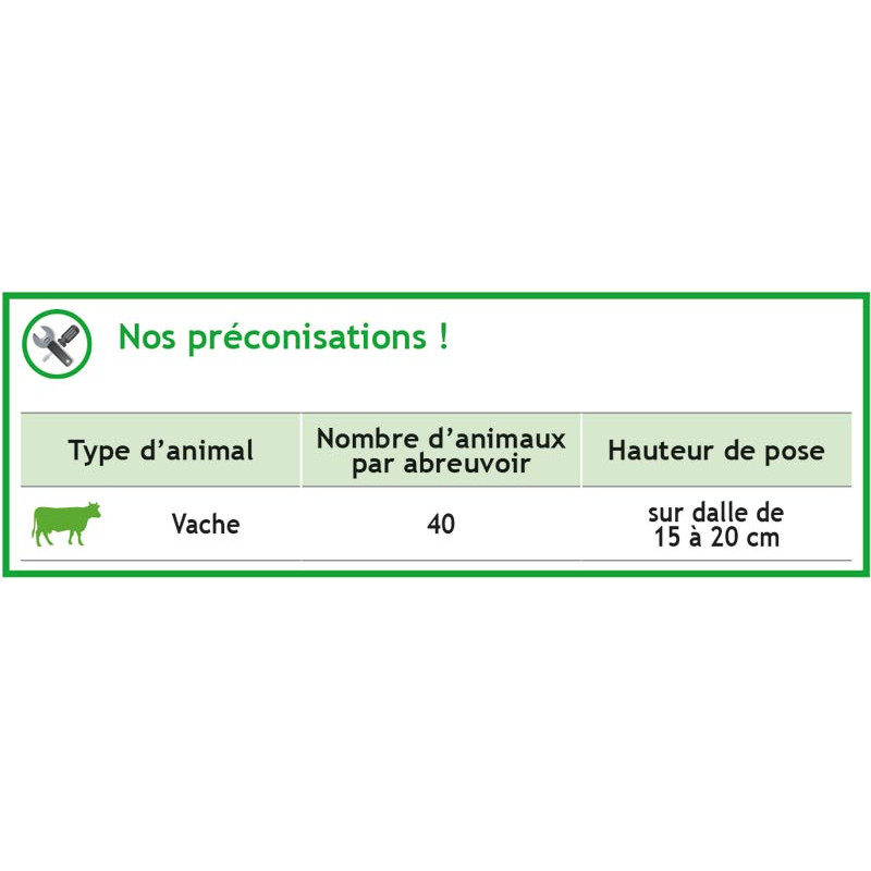 Non-heating POLYMASTER PM 2.40 drinker