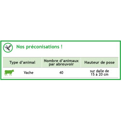 Non-heating POLYMASTER GM 3.65 drinker