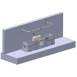 PM 2.40 m POLYMASTER metallic protector