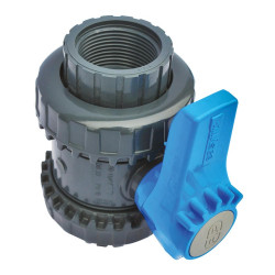 Complete 1" 1/4 drainage valve - 33/42 mm