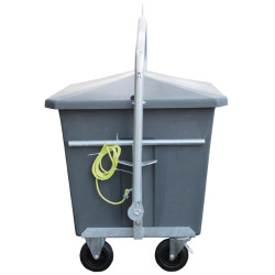 600 l fallen stock bin