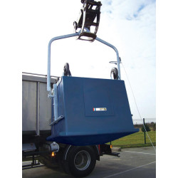 600 l fallen stock bin