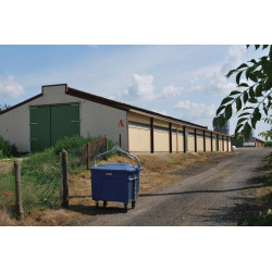 600 l fallen stock bin
