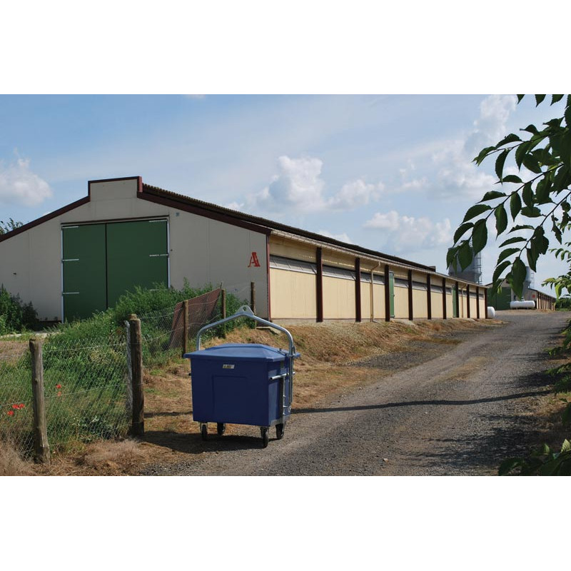 600 l fallen stock bin