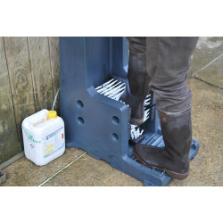 Sensitive environment boot washer