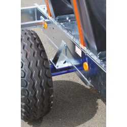 2300 l mobile tank trailer for tractor