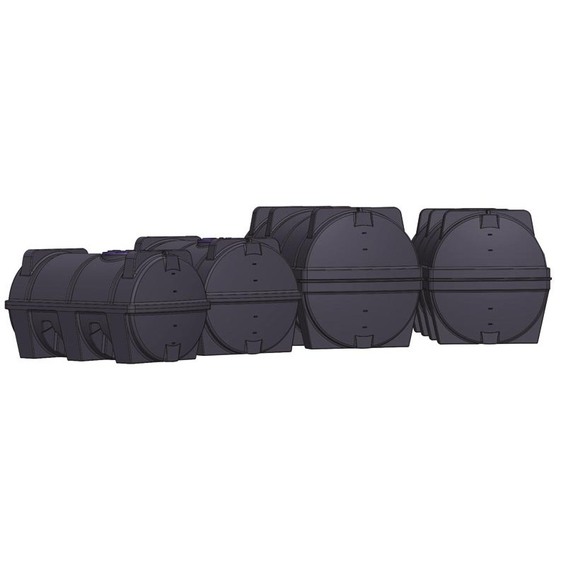 2300 l cylindrical monoblock tank