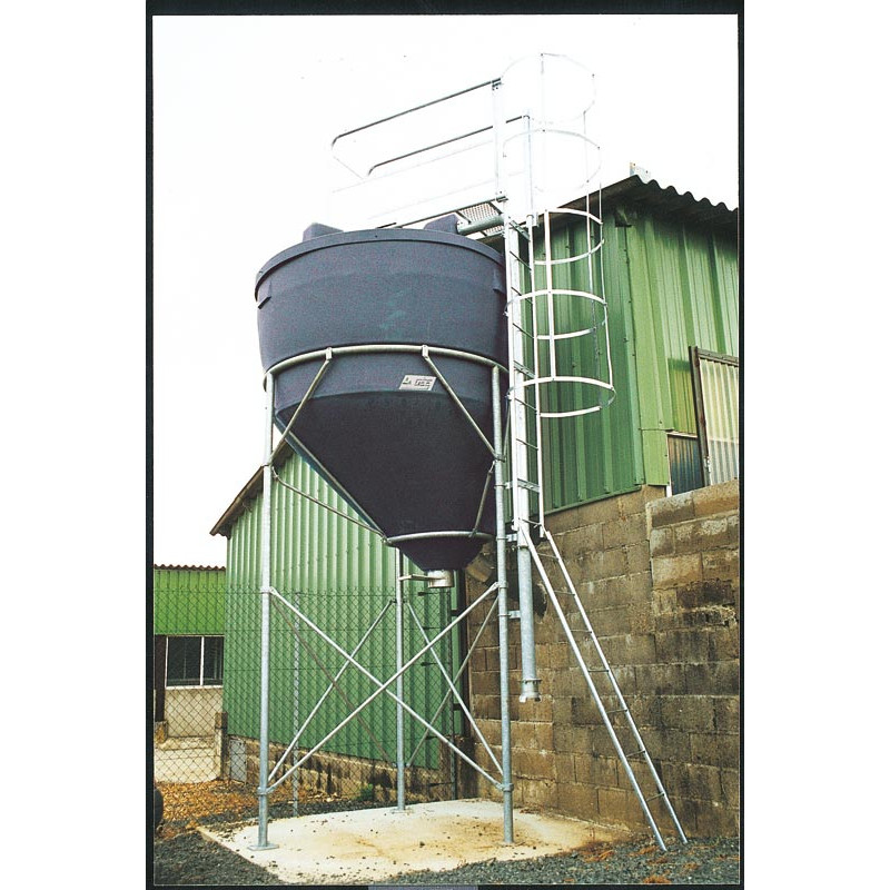 5.70 m³ large capacity foodstuff silo