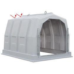 Group calf hutch