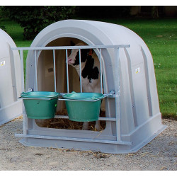 GV two-layer calf hutch