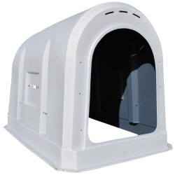 GV two-layer calf hutch