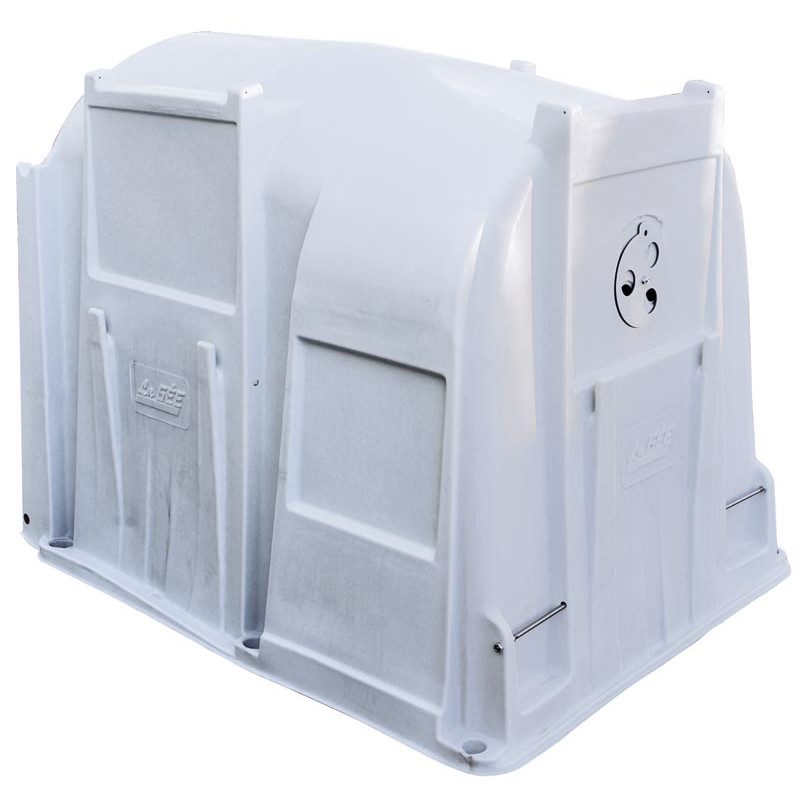 XL two-layer calf hutch 