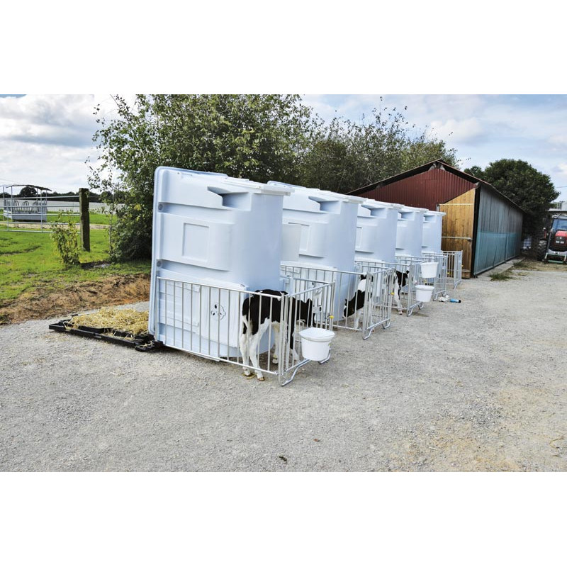 XXL comfort calf hutch with grating pack