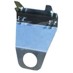 Teat bucket holder for front