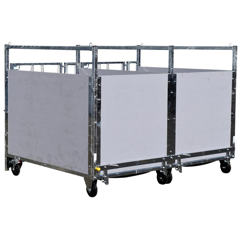 STANDARD - PVC wheeled calf box - Model DUO
