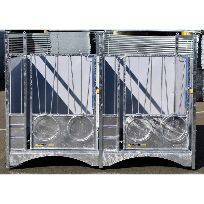 STANDARD - PVC wheeled calf box - Model DUO