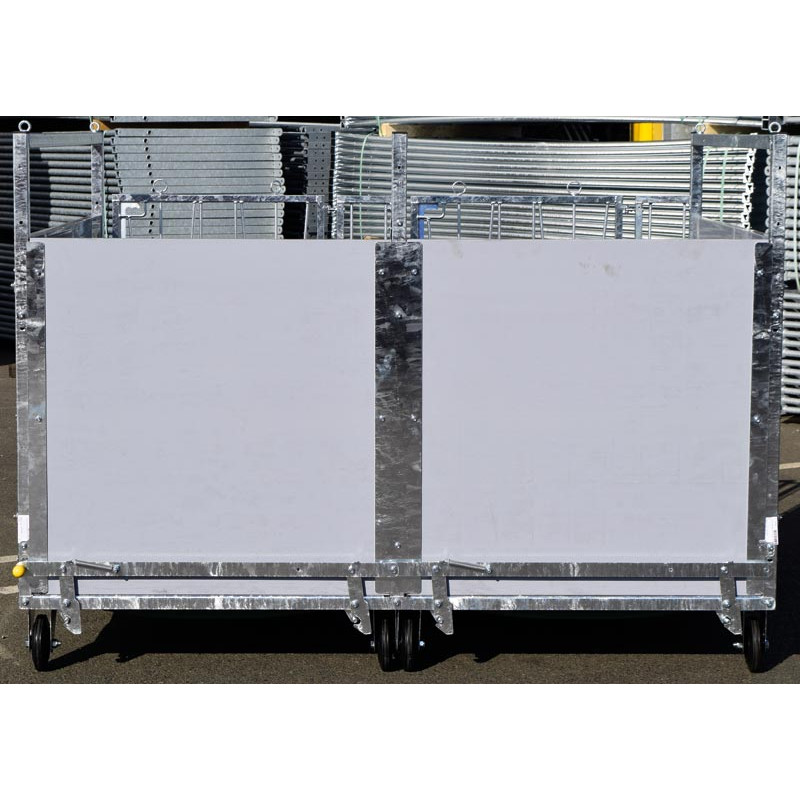 STANDARD - PVC wheeled calf box - Model DUO