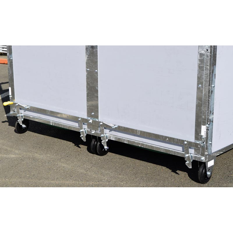 STANDARD - PVC wheeled calf box - Model DUO