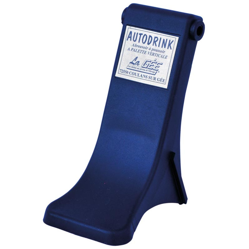 Autodrink drinker with vertical paddle