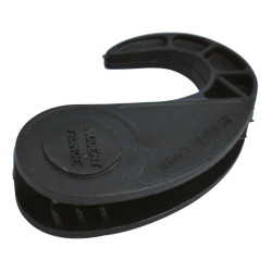 Plastic hooks for bungee cords