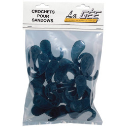 Plastic hooks for bungee cords
