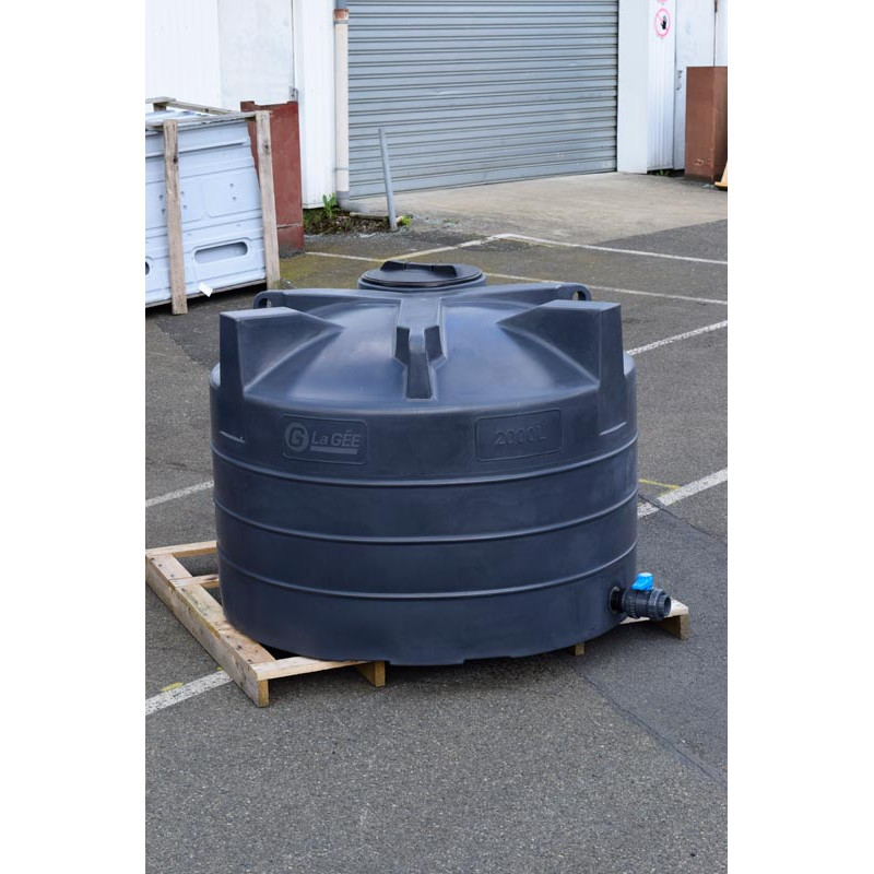 Vertical above-ground storage tank ø 1.60 m - 2000 L