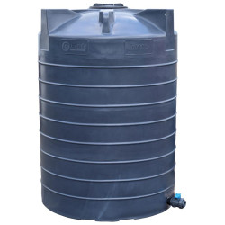 Vertical above-ground storage tank ø 1.60 m - 4000 L