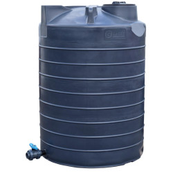 Vertical above-ground storage tank ø 1.60 m - 4000 L