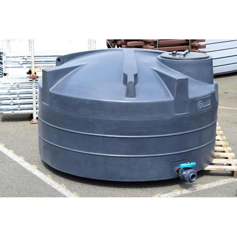 Vertical above-ground storage tank ø 2,39 m - 5000 L