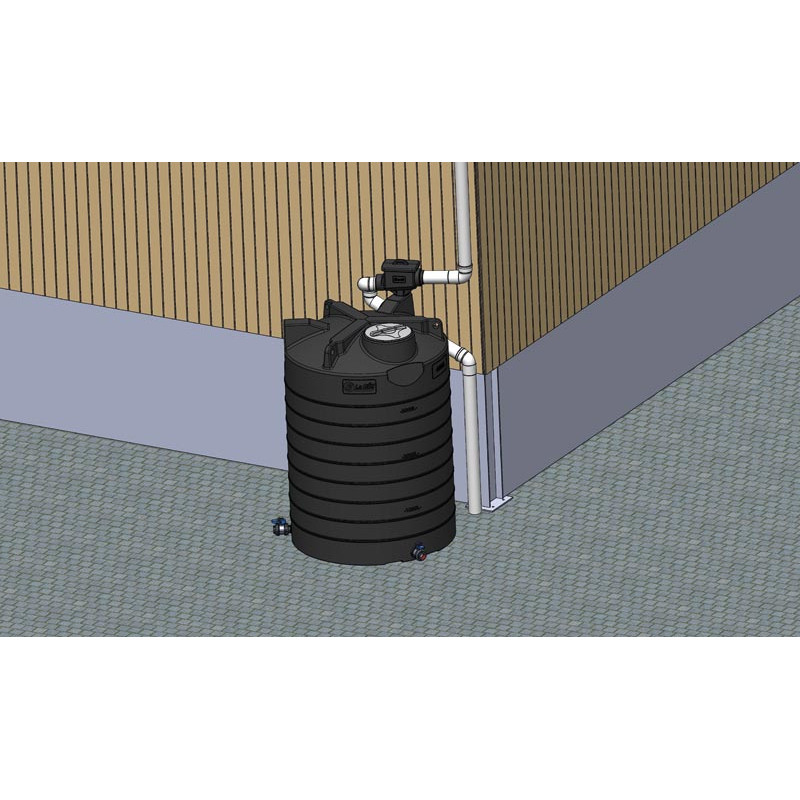 "La Gée MAXI Filter" for gutter water collection for water storage tank "La Gée MAXI Filter" for gutter water collection for water storage tank