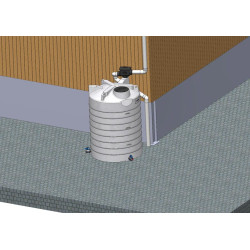 "La Gée MAXI Filter" for gutter water collection for water storage tank "La Gée MAXI Filter" for gutter water collection for water storage tank