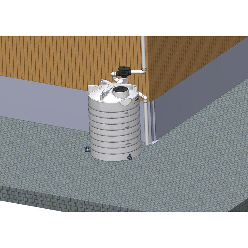 "La Gée MAXI Filter" for gutter water collection for water storage tank "La Gée MAXI Filter" for gutter water collection for water storage tank