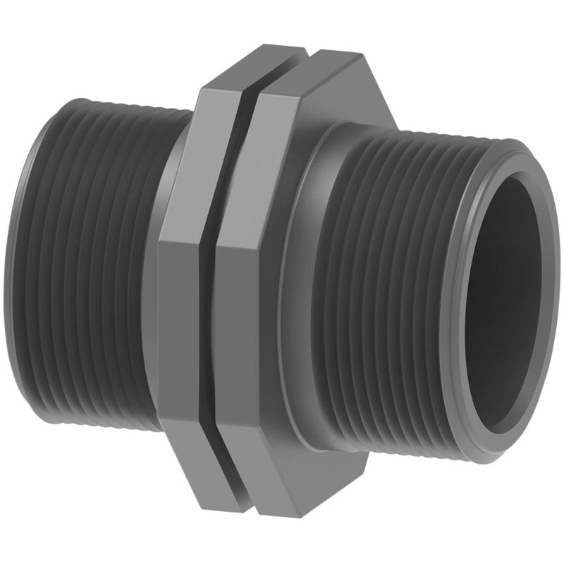 1" 1/2 - 40/49 mm with straitght spigot