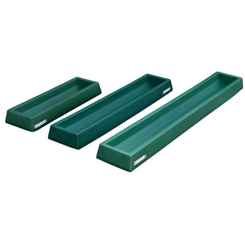2 m straight field trough