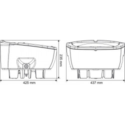 POLYSPRING II heating constant level drinker POLYSPRING II heating constant level drinker