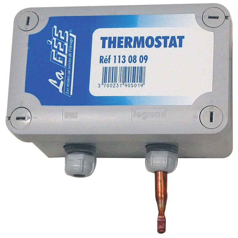 Thermostat for anti-freeze protection