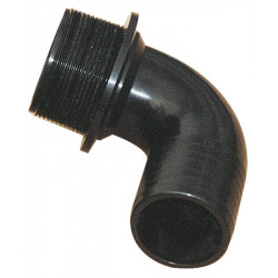 Elbow end piece 50/60 mm (2")