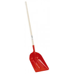 Snow shovel with long shaft