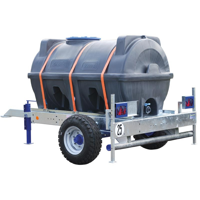 2,300 l mobile tank trailer for tractor